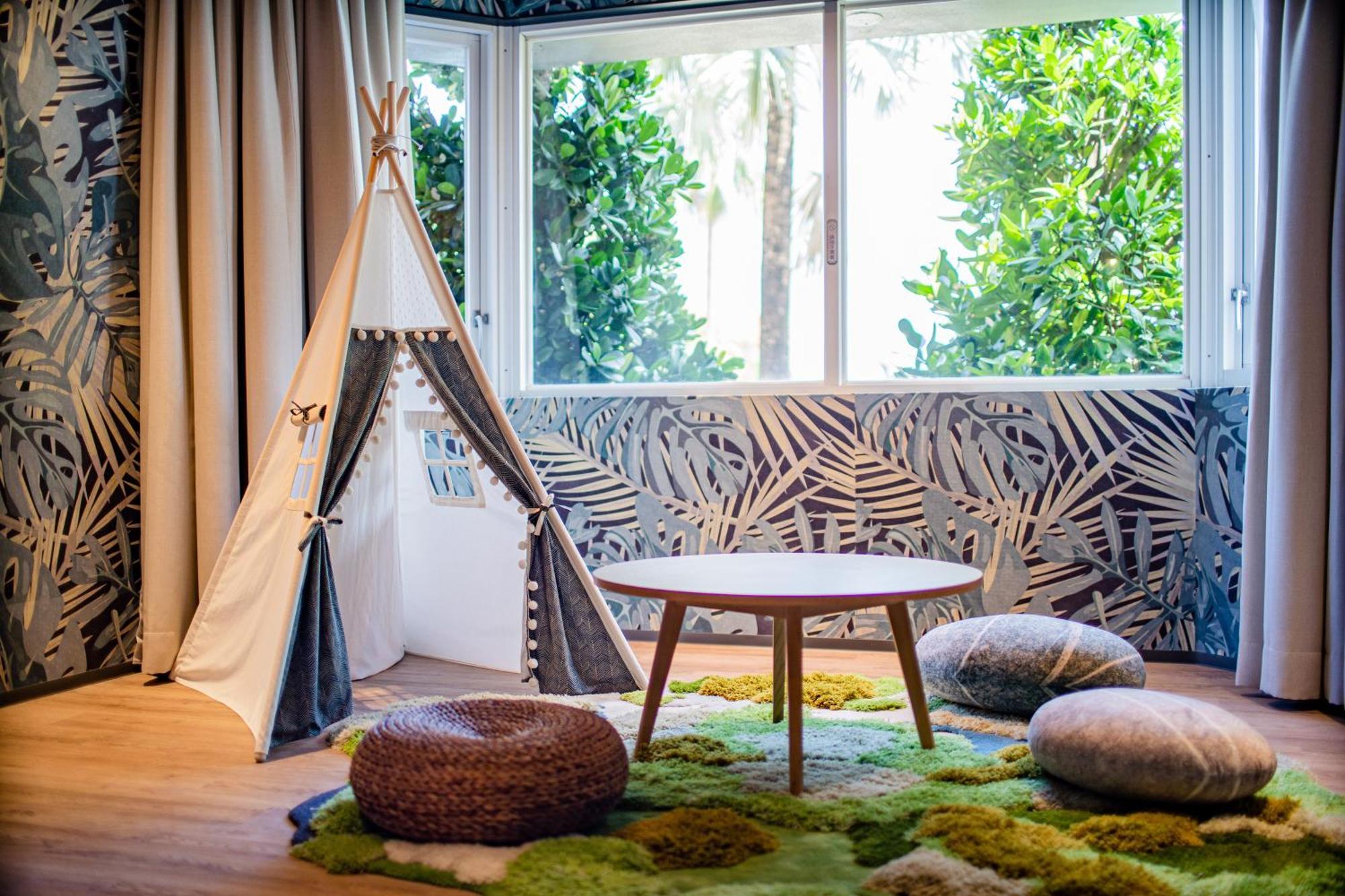 Hualien Farglory Hotel Yanliau Dış mekan fotoğraf A teepee in a living room